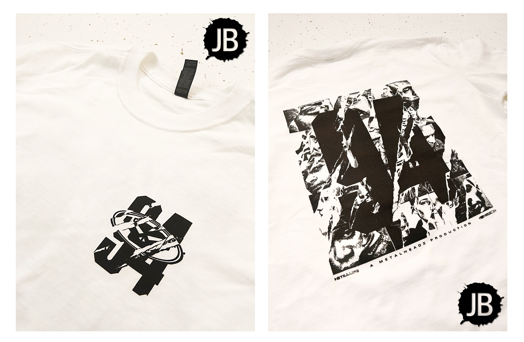 Modern screen printing production on apparel